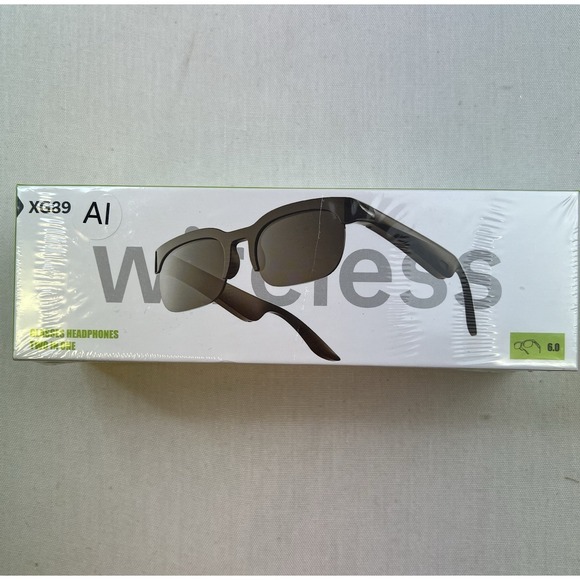 The Unbranded Brand Other - Wireless Smart Glasses AI XG89 With Built In Headphones Sealed. Intelligent